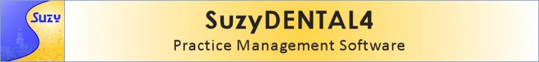 Suzy Dental4 Practice Management Software