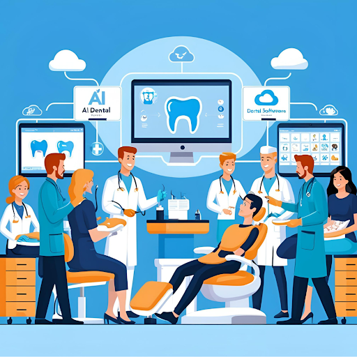 Cloud-based dental software
